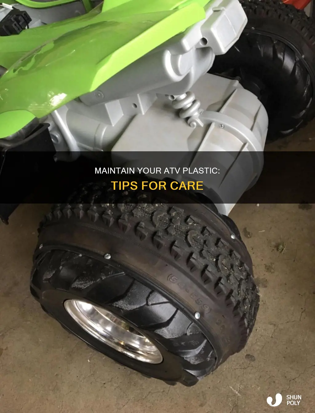 how to care for atv plastic