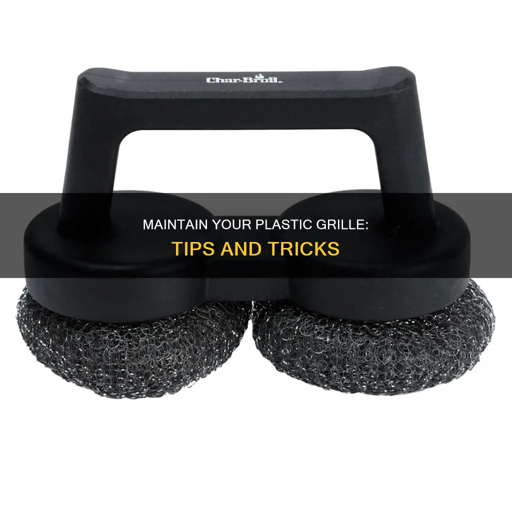how to care for plastic grille