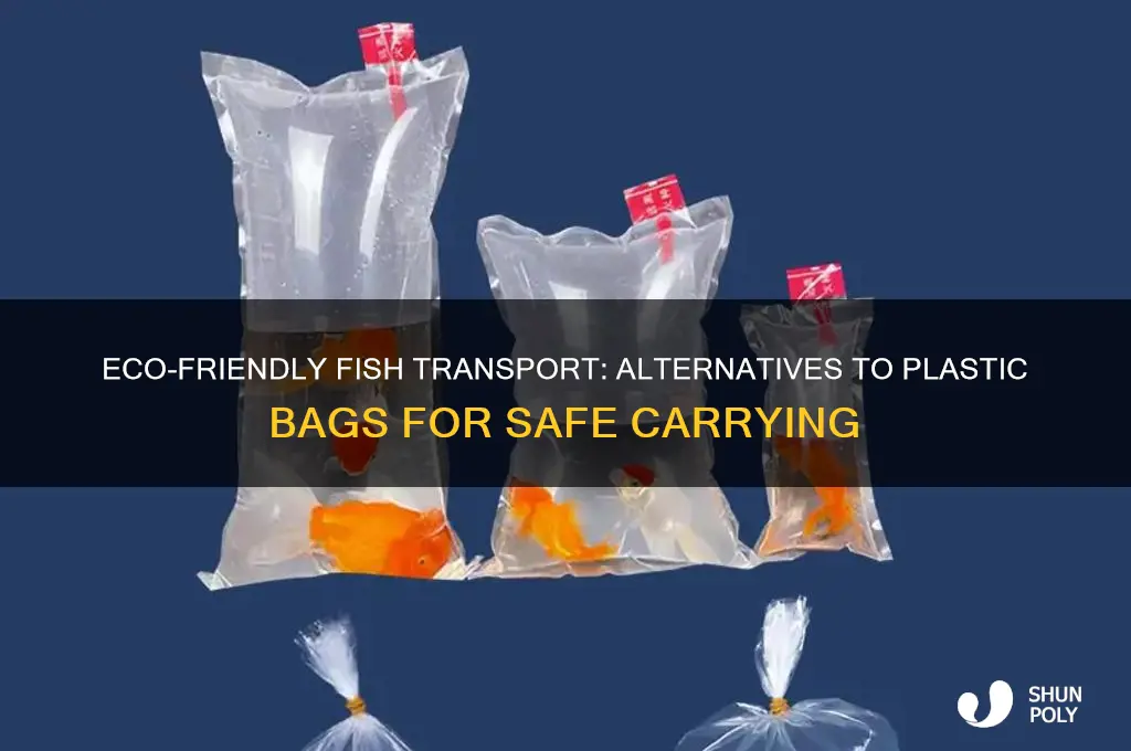 how to carry fish without plastic bags
