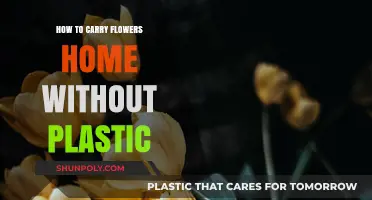 Green Ways to Carry Flowers Home