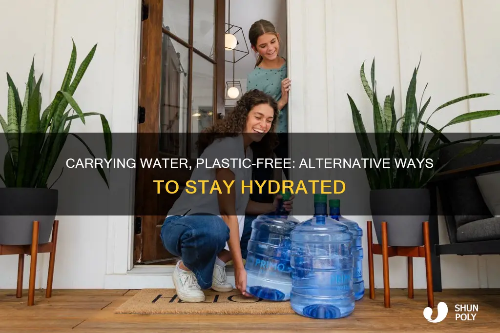 how to carry water without plastic