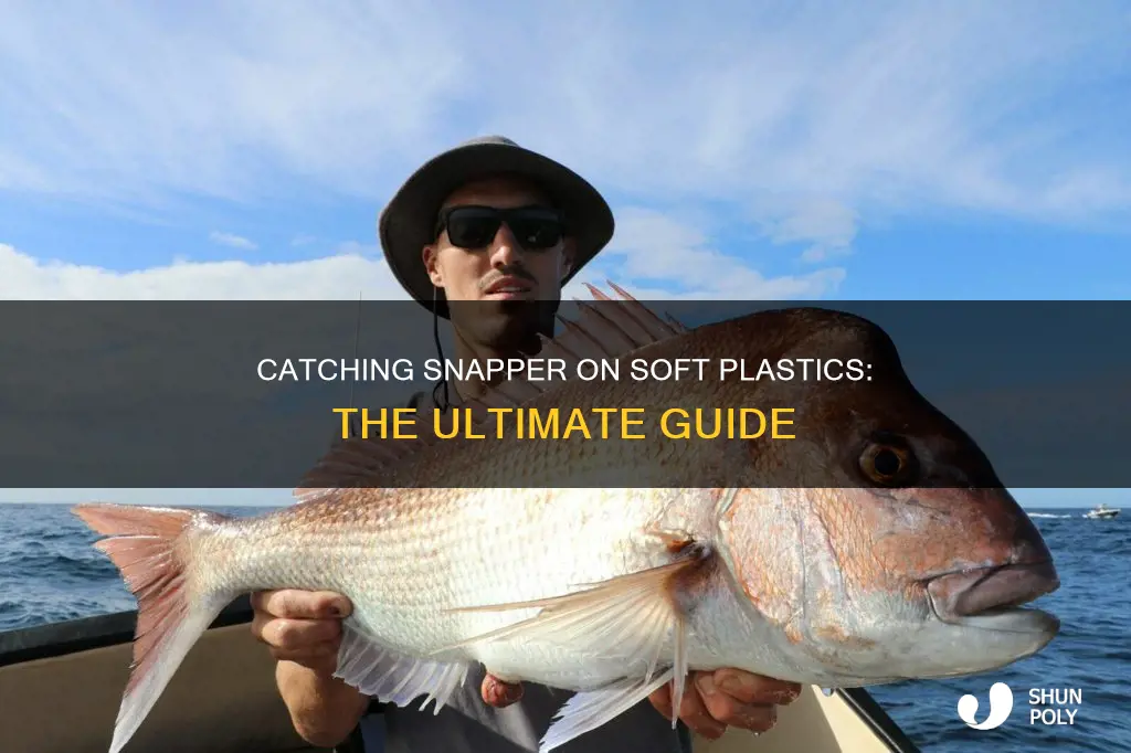 how to catch snapper on soft plastics