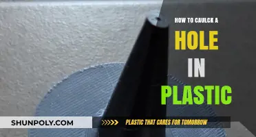 Caulking Plastic: Quick, Easy Fixes for Holes