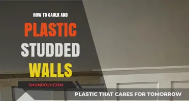 Caulking Plastic Studded Walls: A Step-by-Step Guide