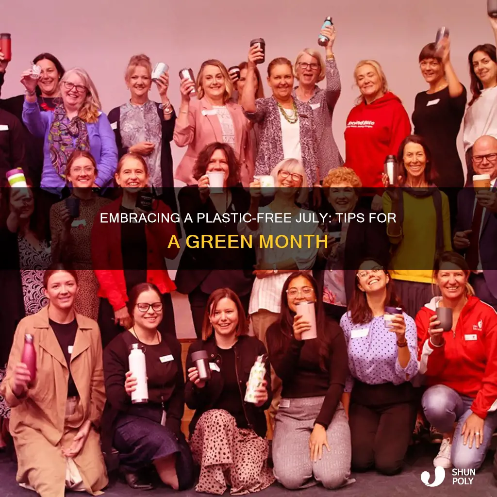 how to celebrate plastic free july