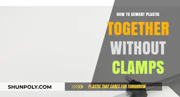 Gluing Plastic: No Clamps, No Problem