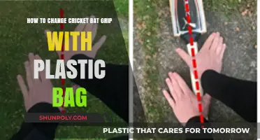 DIY Cricket Bat Grip Replacement Using a Plastic Bag: Easy Steps