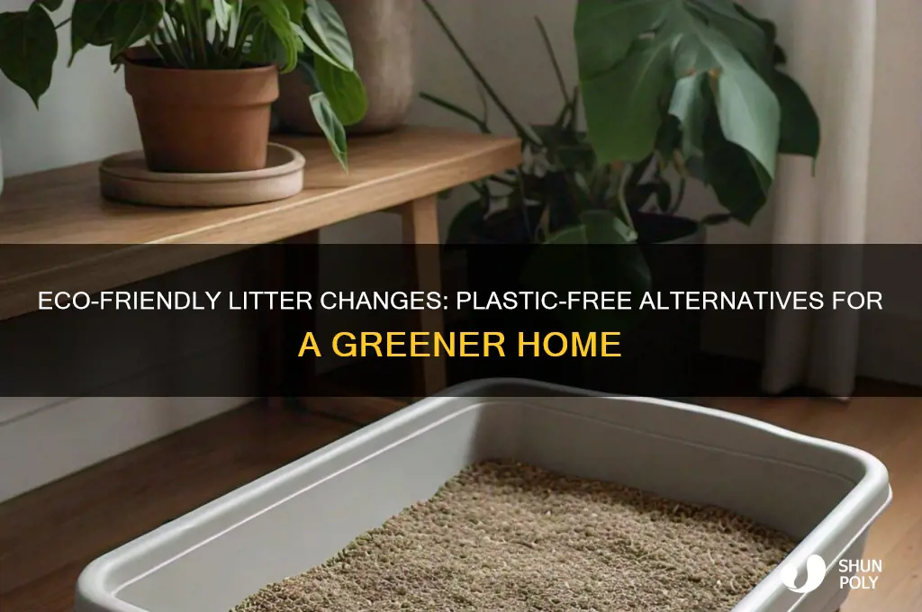 how to change litter without using plastic bags