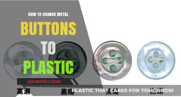 Transforming Metal Buttons to Plastic: A DIY Guide