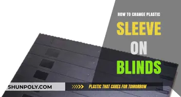 Quickly Replace Plastic Sleeves on Blinds