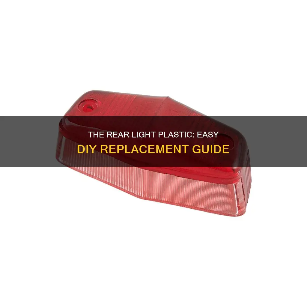 how to change rear light plastic