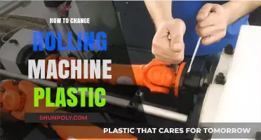 Rolling Machine Maintenance: Changing the Plastic Guide