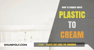 Transforming White Plastic to Cream: DIY Guide