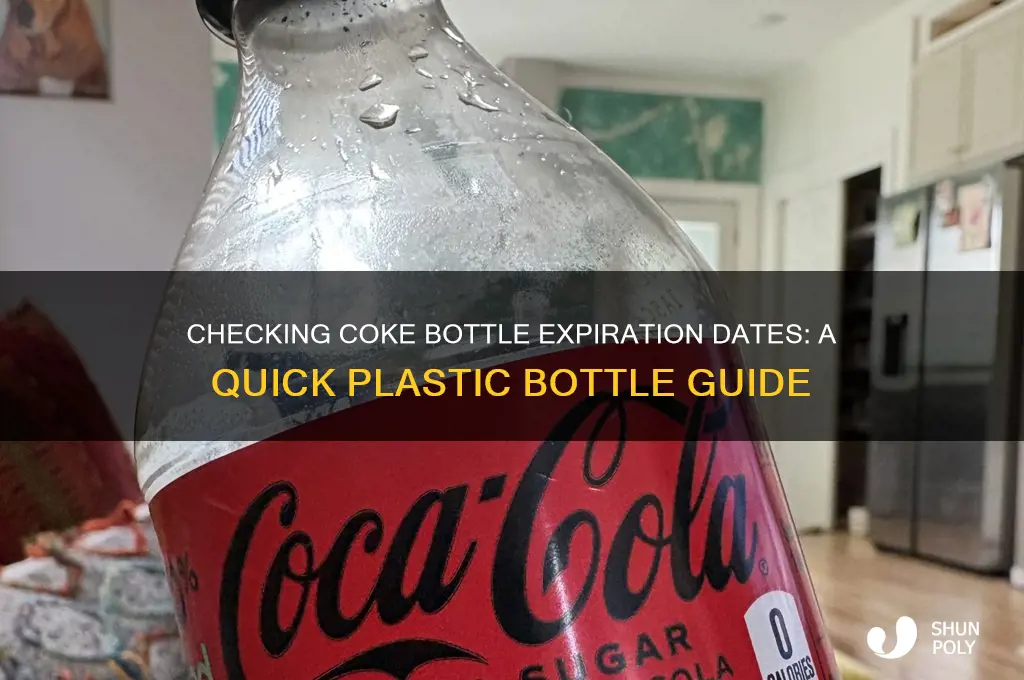 how to check expiration date on coke plastic bottle