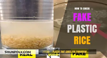 Spotting Fake Rice: Tips to Identify Plastic Rice