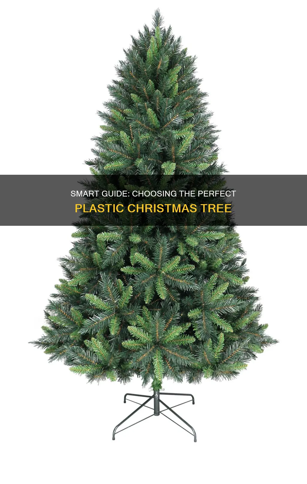 how to choose plastic christmas tree
