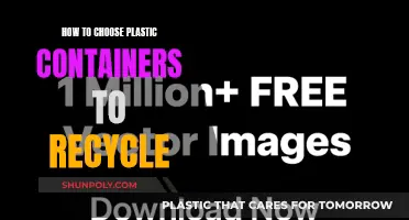 Choosing the Right Plastic Containers for Recycling