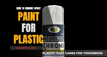 Spray Painting Plastics: Achieving a Chrome Finish with Spray Paint