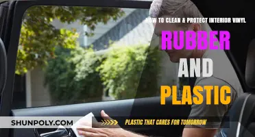 Ultimate Guide: Cleaning & Protecting Interior Vinyl, Rubber, and Plastic Surfaces