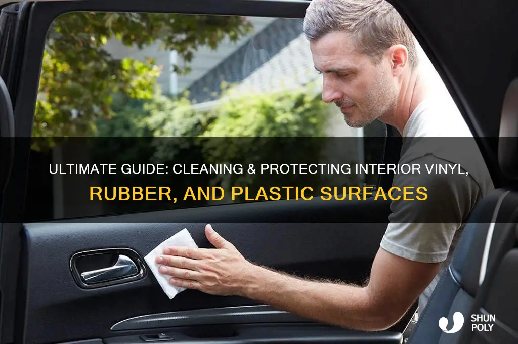 how to clean & protect interior vinyl rubber and plastic