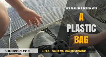 Easy Box Fan Cleaning: Use a Plastic Bag for Quick Results