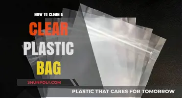 Effortless Tips for Cleaning and Maintaining Your Clear Plastic Bag