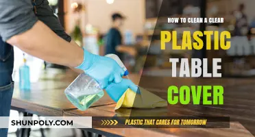 Easy Steps to Clean and Maintain Your Clear Plastic Table Cover