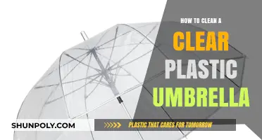 Easy Steps to Clean and Maintain Your Clear Plastic Umbrella
