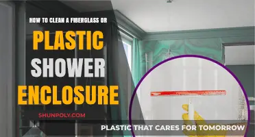 Easy Tips for Cleaning Your Fiberglass or Plastic Shower Enclosure