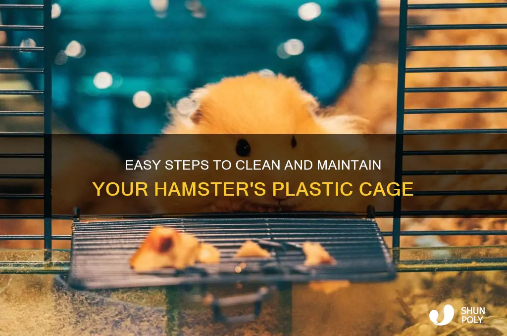 View of Easy Steps To Clean And Maintain Your Hamster's Plastic Cage | ShunPoly