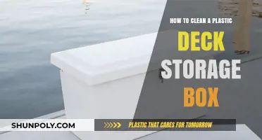 Effective Tips for Cleaning and Maintaining Your Plastic Deck Storage Box
