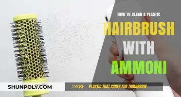 Effective Ammonia Cleaning Tips for Your Plastic Hairbrush