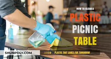 Easy Steps to Clean and Refresh Your Plastic Picnic Table