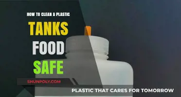 Effective Food-Safe Cleaning Methods for Plastic Tanks: A Comprehensive Guide