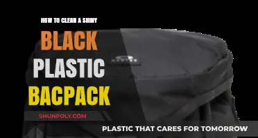 Effortless Tips to Clean and Maintain Your Shiny Black Plastic Backpack