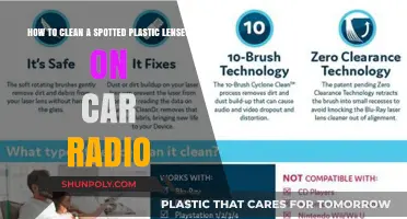 Effective Tips to Clean Spotted Plastic Lenses on Your Car Radio