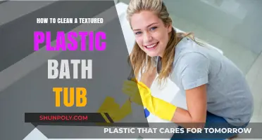 Effective Cleaning Tips for Textured Plastic Bathtubs: A Step-by-Step Guide