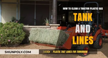Efficiently Cleaning Your Tractor's Plastic Gas Tank and Fuel Lines