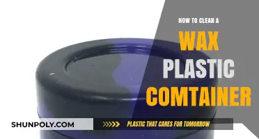 Effective Tips for Cleaning Wax Plastic Containers Easily and Safely