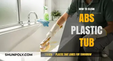 Effective ABS Plastic Tub Cleaning Tips for a Spotless Finish
