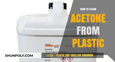 Effective Methods to Remove Acetone Stains from Plastic Surfaces