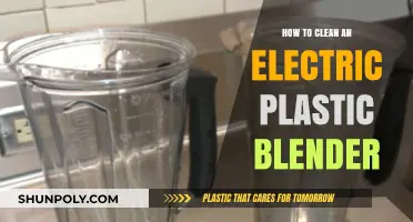 Easy Steps to Clean Your Electric Plastic Blender Effectively