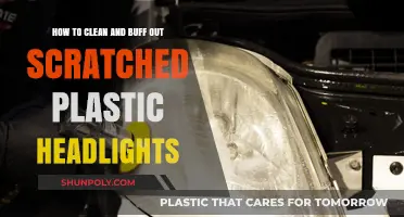 Restore Clarity: Clean and Buff Scratched Plastic Headlights Like a Pro