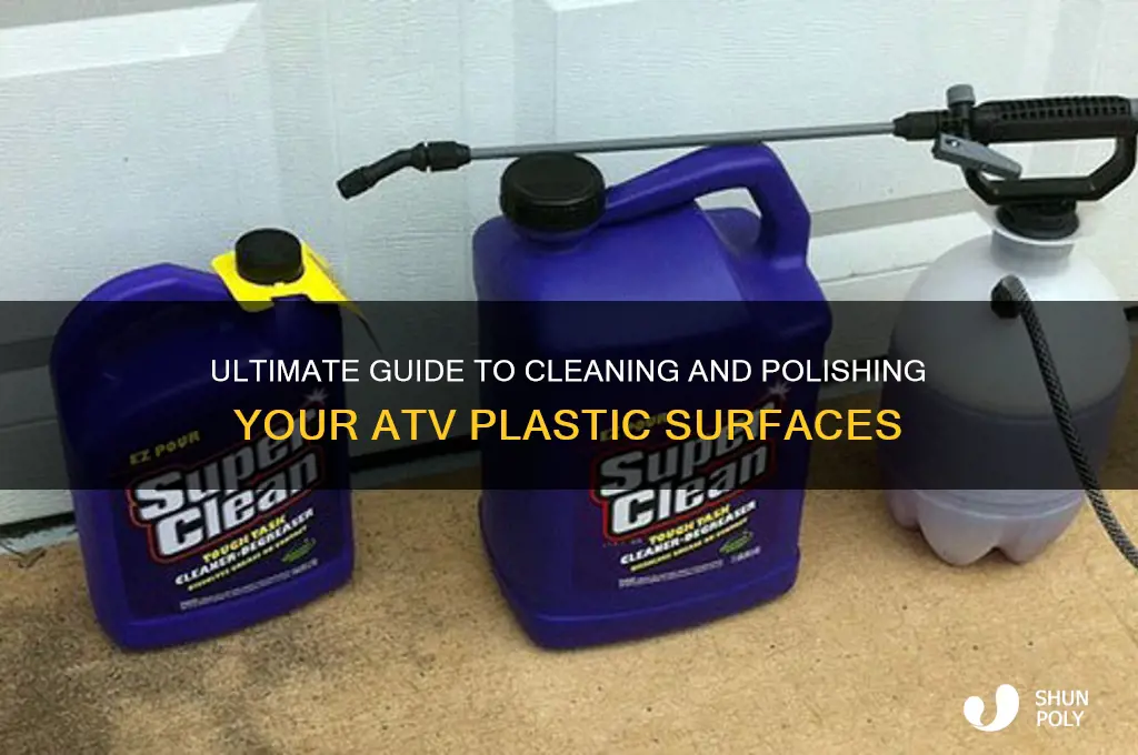 how to clean and polish atv plastic