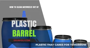 Effective Methods to Safely Remove Antifreeze from Plastic Barrels