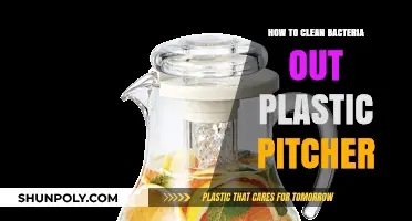 Effective Ways to Sanitize and Clean Bacteria from Plastic Pitchers