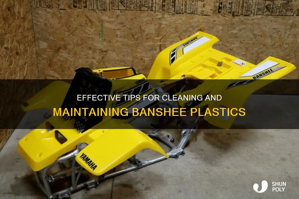 how to clean banshee plastics