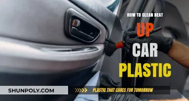 Revive Your Car's Plastic: Easy Cleaning Tips for Worn Surfaces
