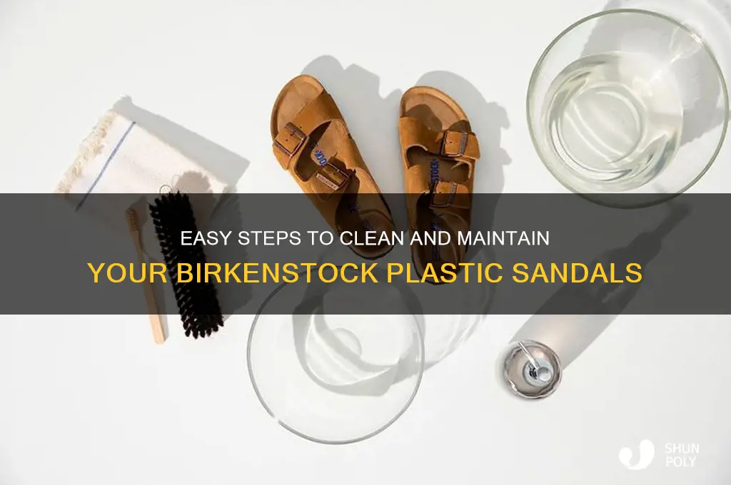 how to clean birkenstock plastic sandals