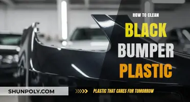 Revive Your Car's Black Bumper Plastic: Easy Cleaning Tips and Tricks